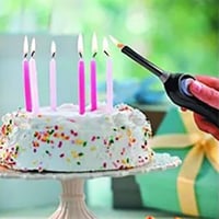 ولاعة البوتجاز لإشعال عيون الطبخ والفرن وتستخدم ول...