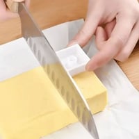 حامل موزع زبدة بلاستيك بغطاء لتسهيل دهن المأكولات...