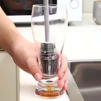 فرشاة غسيل سيليكون مقبض طويل لتنظيف الأواني والقوا...