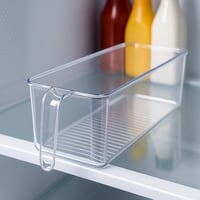 منظم اكريليك بمقبض مستطيل