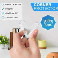 واقيات زوايا الطاولات سيليكون شفاف 4 قطع لحماية ال...