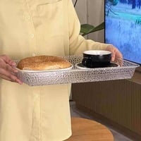 صواني اكريليك شفاف 1 قطعه بتصميم مبتكر وأنيق لتقدي...