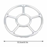 قاعدة عيون الغاز قطعتين ستيل دائري مقاوم للصدأ ومق...