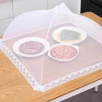 غطاء شبك لحفظ الأكل مربع مقاس 38سم يحفظ الطعام من...