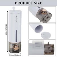 موزع صابون جداري 1 قطعه أنيق بححم متوسط للإستخدام...