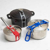 حزام سيليكون مرن 3 قطع لتأمين أغطية قدور الطبخ عند...