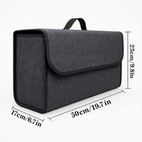 شنطة تخزين للسيارة قماش متين لتنظيم وترتيب أدوات ا...