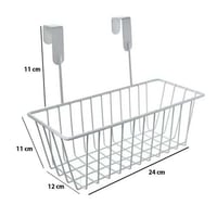 سلة تخزين معدنية تعليق لتوفير مساحات تخزين انيقة