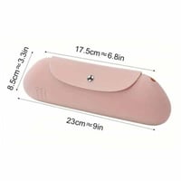 شنط مكياج صغيره سيليكون للحفاظ على جودة الفرش وسهو...