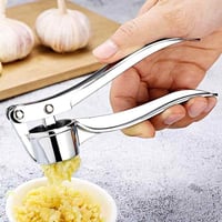 هراسة ثوم ستيل بمقبض مريح لفرم الثوم بسهولة