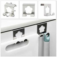 حامل مناشف المطبخ ستيل 3 قطع عبارة عن خطاف تعليق ع...