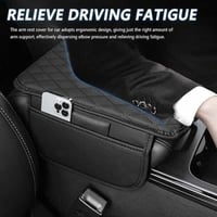 تكاية سيارة جلد مع جيوب تخزين وتنظيم