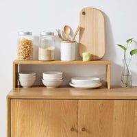 رفوف جدارية خشبية ديكور 3 قطع معلقة بمقاسات مختلفة