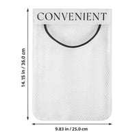 حامل الاكياس البلاستيكية للمطبخ تصميم شبكي أنيق