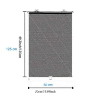 شمسية سيارة داخلية قابلة للطي والسحب لعزل الحرارة...