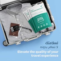 مفرش للسفر وغطاء سرير استخدام واحد 4 قطع للوقاية ا...