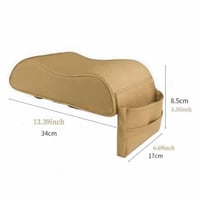 تكاية سيارة مع جيب تخزين مناسبة لجميع السيارات