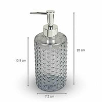 علب صابون سائل زجاج شفاف سهل التعبئة ومناسب للاستخ...