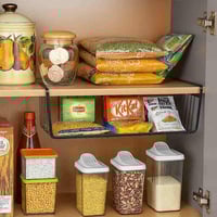 سلة تخزين تعليق رف ستيل مقاوم للصدأ لتنظيم المطبخ...