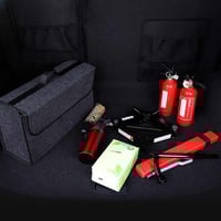 شنطة تخزين للسيارة قماش متين لتنظيم وترتيب أدوات ا...