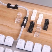 مثبت اسلاك لاصق شفاف 14 قطعه لترتيب تمديد اسلاك ال...