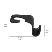 خطاف تعليق لمقعد السيارة الخلفي لتعليق الاكياس وال...