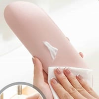 شنط مكياج صغيره سيليكون للحفاظ على جودة الفرش وسهو...