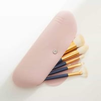 شنط مكياج صغيره سيليكون للحفاظ على جودة الفرش وسهو...