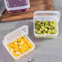 منظمات ثلاجة علب تخزين شفافة لحفظ الجبن والعناصر ا...