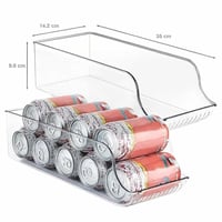 منظمات ثلاجه اكريليك 1 قطعه حجم عملي لترتيب علب ال...