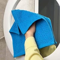 فوط مطبخ ملونة 3 قطع مقاس وسط 30 سم لتنظيف الأثاث...