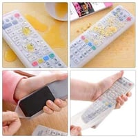 جراب ريموت سيليكون شفاف مرن قابل للتمديد حسب مقاس...