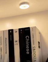 اضاءة بالبطارية ليد 3 حبات لاصقة مع ريموت مفيدة في...