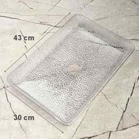 صواني اكريليك شفاف 1 قطعه بتصميم مبتكر وأنيق لتقدي...