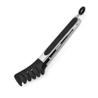 ملقط الاكل مقبض ستيل وشفرات التقاط بلاستيك