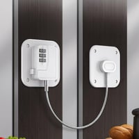 قفل باب ثلاجة حديد رمز أرقام لتأمين الثلاجة والادر...