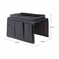 منظم الكنب وطاولة تنظيم وتخزين ريموتات وترتيب غرفة...