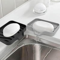 قاعدة صابون سيليكون مقاومة للماء للحمامات والمغاسل...