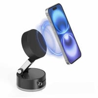 ستاند جوال مكتبي مغناطيس معدني تثبيت قوي دوران 360...