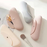 شنط مكياج صغيره سيليكون للحفاظ على جودة الفرش وسهو...