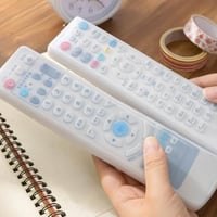 جراب ريموت سيليكون شفاف مرن قابل للتمديد حسب مقاس...