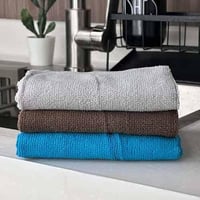 مناشف للمطبخ ملونة و ناعمه 3 قطع مقاس 48 سم لتمسيح...