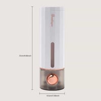 موزع صابون جداري 1 قطعه أنيق بححم متوسط للإستخدام...