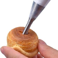 قمع حشو الدونات والحلويات بالكريمة والعناصر المختل...