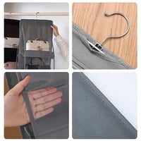 منظم حقائب يدوية 8 خانات بخطاف تعليق لتنظيم مساحة...