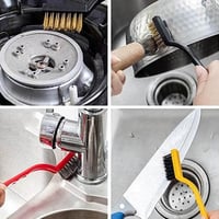 فرشاة تنظيف البوتاجاز بشعيرات معدنية خاصة لتنظيف ا...