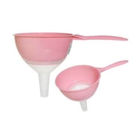 قمع صفاية بلاستيك 2 في 1 لتصفية المواد السائلة وتع...