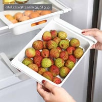 درج تخزين الثلاجة بلاستيك للبيض والمواد الغذائية ق...