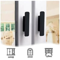 مقابض ادراج ودواليب لاصقة بتصميم أنيق مبتكر سهلة ا...