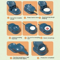 مكبس العجين وصنع السمبوسة فكرة مبتكره لفرد العجين...